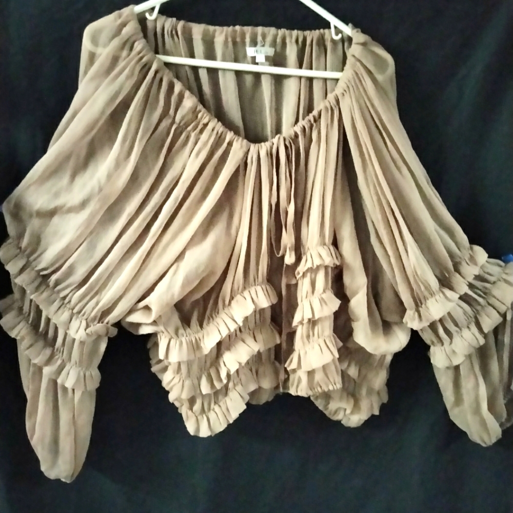 Ciel sheer blouse (item # 5222)
